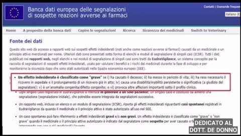 VACCINI - GOVERNO 10 SCOMODE VERITÀ