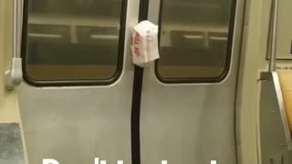 Train Passenger Reunited with Their Take Out