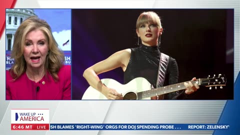 Marsha Blackburn won't criticize Taylor Swift
