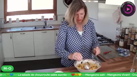 Capsule Qui l'eût cru avec Marie-Odile & Maj 28/03 Salade de Choucroute sucrée salée