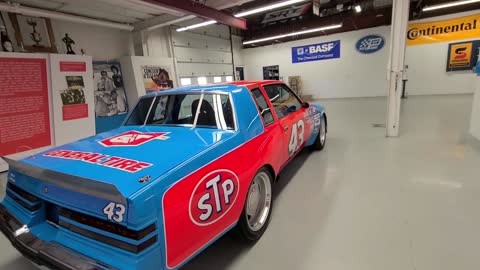 FLAGS IN RICHARD PETTY MUSEUM