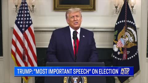 Trump: Most Important Speech He's Made!