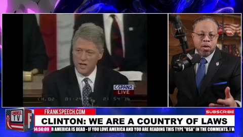CLINTON: WE ARE A NATION OF MIGRANTS & WE ARE A COUNTRY OF LAWS