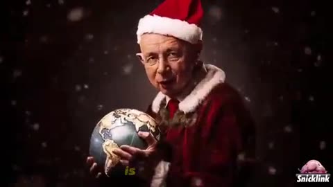 Klaus Schwab Christmas video.🎅🎅