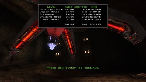 Quake 2 (2023 Remaster) 100% Playthrough, Unit 4, level 5, level 4 Part 2