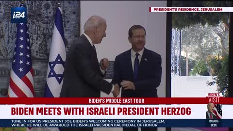 Joe biden receives israel_s Medal of Honor