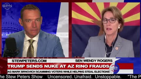 Wendy Rogers Describes The Attack on The AZ Senate and The Swamp Going After Kari Lake