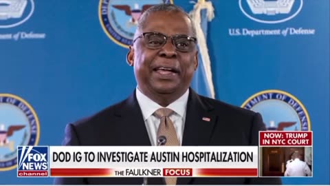MAJOR NEWS: DOD Will Investigate Sec Austin's Hospitalization