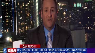 U.S. District Court judge finds Georgia’s voting systems vulnerable to hacking, interference