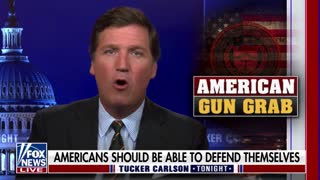 Tucker Carlson looks at the way American corporate media fawned over Justin Trudeau's move to take away Canadians' guns