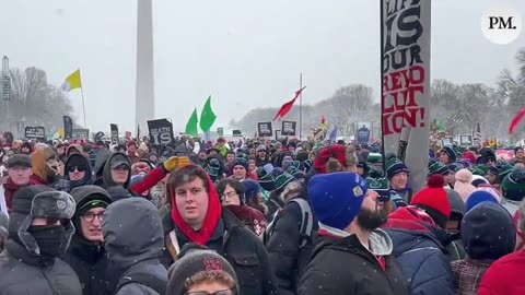 THOUSANDS Show Their Support At DC's March For Life Rally