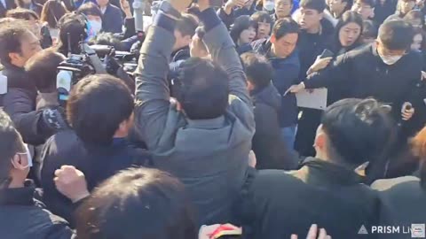 South Korean Opposition Leader Stabbed In Neck, Attacker Arrested