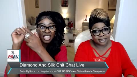 Diamond & Silk Chit Chat Live on Georgia Governor Candidate Vernon Jones 10/22/2021