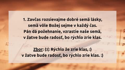 306. Zavčas rozsievajme