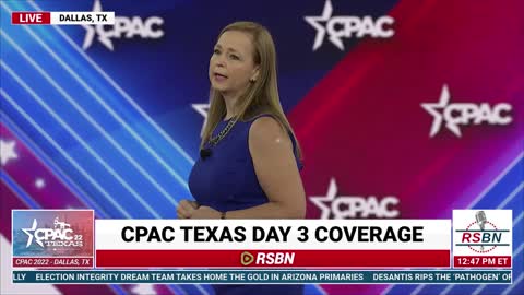 CPAC 2022 in Dallas, Tx | Jenny Beth Martin Speech | Co-Founder of Tea Party Patriots 8/6/22