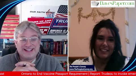 Interview with Maureen Steele, national organizer of "The People's Convoy" | February 15, 2022