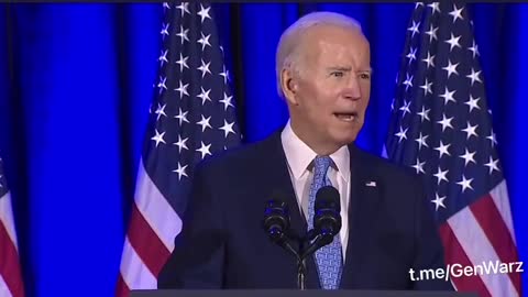 Biden says it’s not about who gets to vote, “it’s about WHO GETS TO COUNT the vote.”