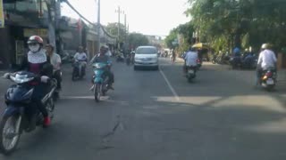 Vietnam, Binh Duong to HCMC - drive timelapse 2012-01