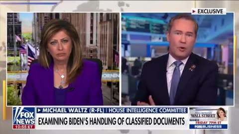 Rep. Mike Waltz: “I reviewed some of Biden’s classified emails