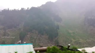 Rainy weather and Lovely mountain views amazing