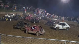 Small Size grant county Kentucky Memorial Demolition derby 4/07/12