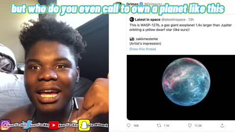 Lil Uzi Vert First Person To Own A Planet 🤯👽