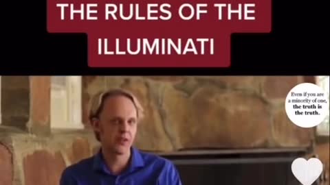 The Rules of the illuminati - they are telling and showing us and we are not listening!