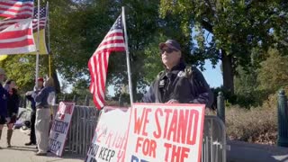 Manifestación frente al Tribunal Supremo de EE.UU. a favor de la posesión de armas