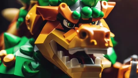 LEGO Super Mario Characters in AI - Unbelievable Creations #lego #marvel #aishorts #ai #viral