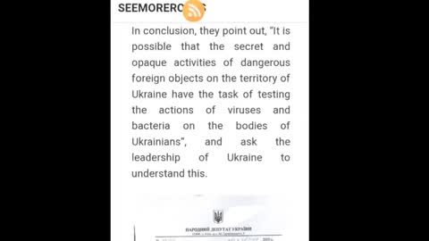UKRAINE - GREAT EYE OPENING SUPPRESSED INFO FROM (BLUEWATER) CHANNEL ON BIT-CHUTE