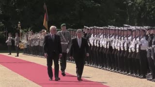 Steinmeier recibe a Santos en el primer día de su visita a Alemania