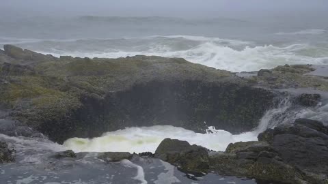 Capturing the Wild Surf at Thor's Well