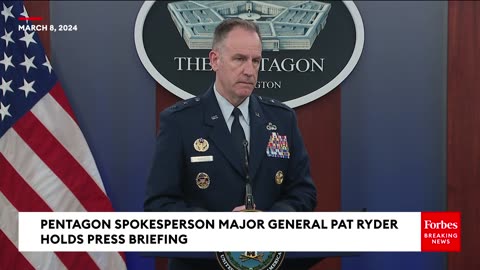 Pentagon Spokesperson Claims US Is Not Responsible For Alleged Deaths Caused By Aid Air Drops