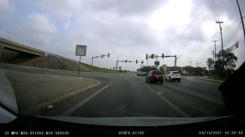 Wrong way driver in San Antonio