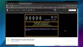 Encrypt Short Text Messages With The Commodore 64