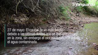 Denuncian contaminación en la quebrada La Ruitoca