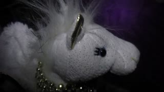 Nugget the Pegasus comes out at night