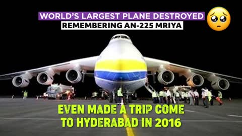 Russia destroys world's biggest aircraft AN-225 developed by Ukraine