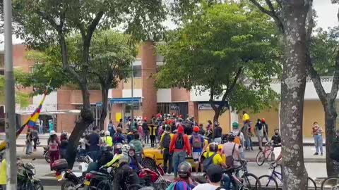 Niegan que funcionario de la Personería de Bucaramanga estuviera armado en marchas