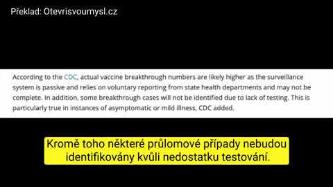 CDC od 14. května mění svoji metodu počítání případů očkovaných, kteří se nakazí covidem.