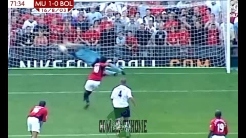 Cristiano Ronaldo's first Manchester United debut