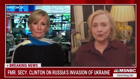 Clinton on Russian's invasion of Ukraine