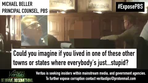 Project Veritas undercover video of PBS primary council