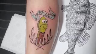 Something Fishy About This Tattoo Reveal