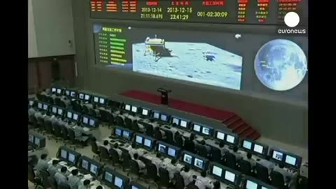 China Soft landing on Moon surface