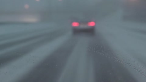 Winter Driving - for your video editing