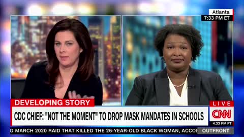 Stacey Abrams Mops Up Her Own Mess On CNN