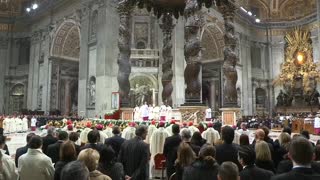 Papa ofrece homilía en alabanza a la Virgen de Guadalupe