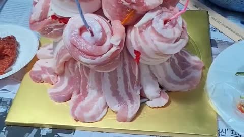 Meat cake