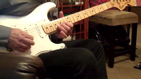 Al Stewart : Year Of The Cat { Strat Solo Cover}